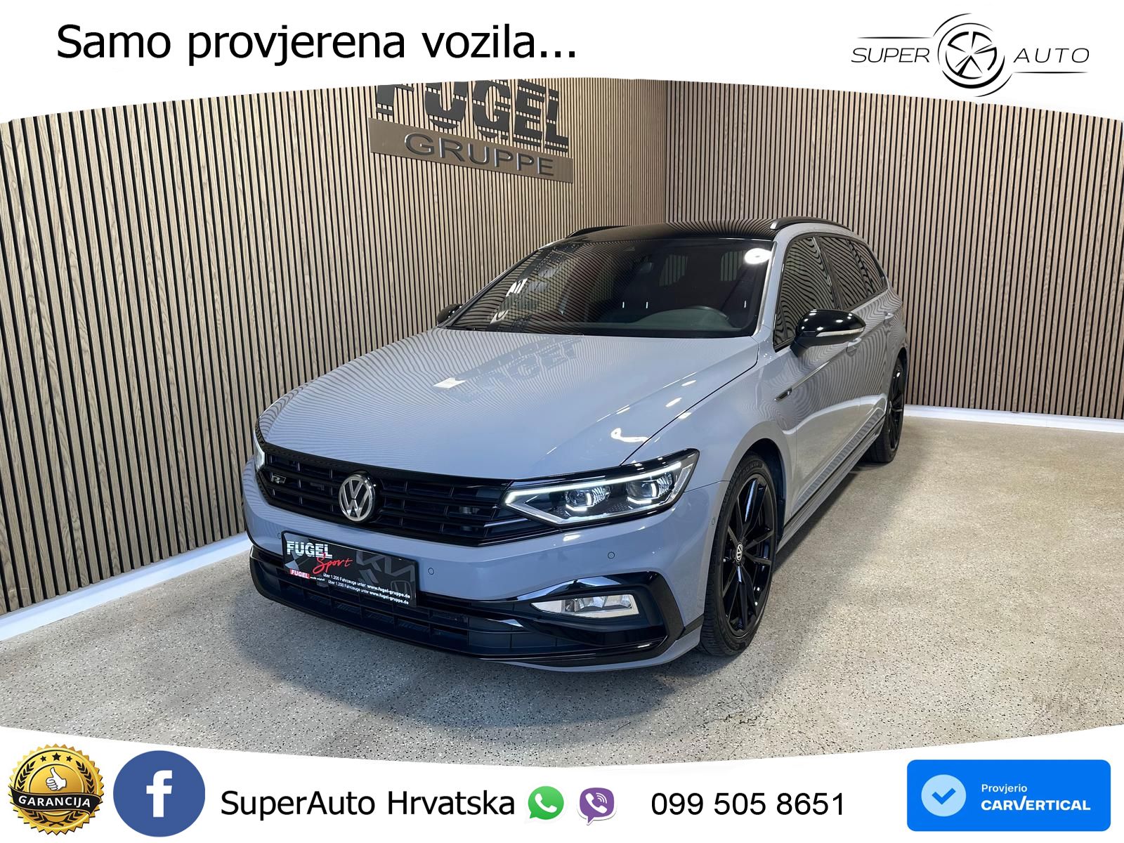 Volkswagen Passat Variant 2.0 TDI (240 KS) 4MOTION DSG R-Line LED+GR SJED+ACC