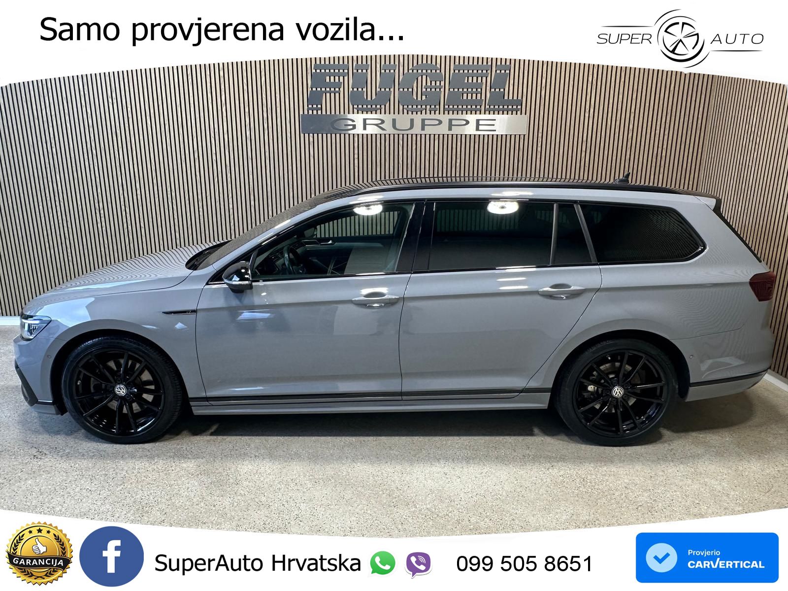 Volkswagen Passat Variant 2.0 TDI (240 KS) 4MOTION DSG R-Line LED+GR SJED+ACC