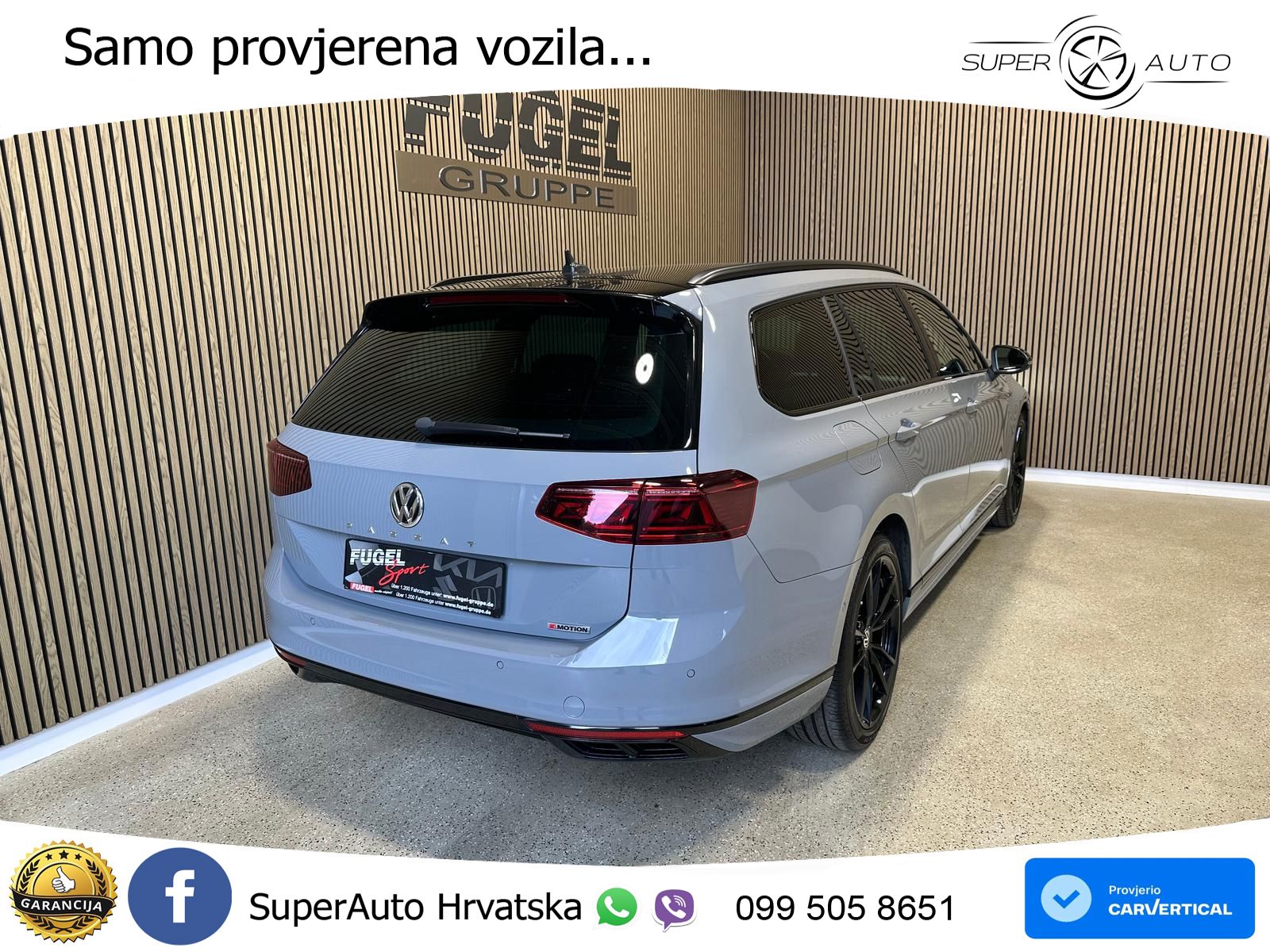 Volkswagen Passat Variant 2.0 TDI (240 KS) 4MOTION DSG R-Line LED+GR SJED+ACC