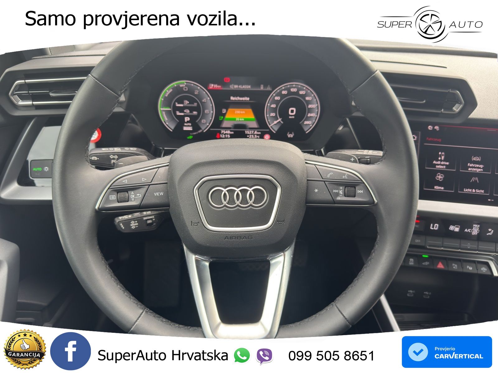 Audi A3 Sportback 40 TFSI e (204 KS) Plug-in Hybrid S tronic S line MATRIX+GR SJED+KAM