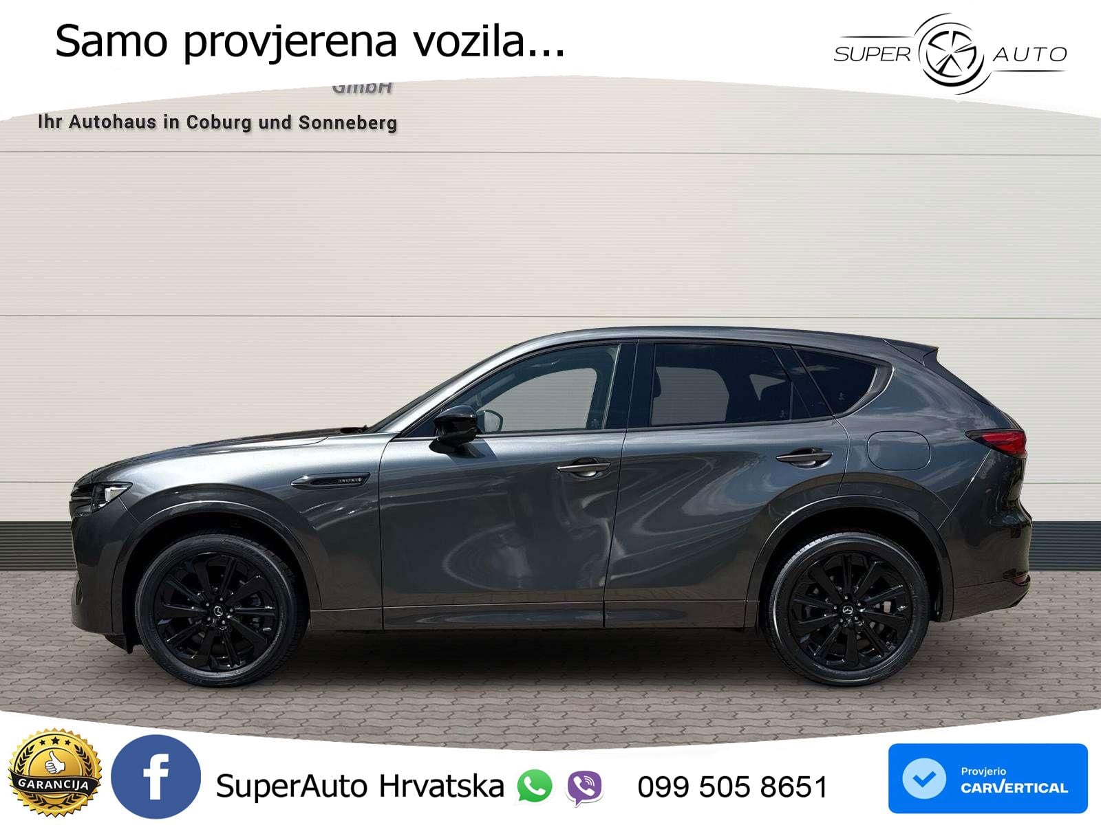 Mazda CX-60 3.3 e-Skyactiv D (254 KS) AWD Automatic LED+GR SJED+ACC