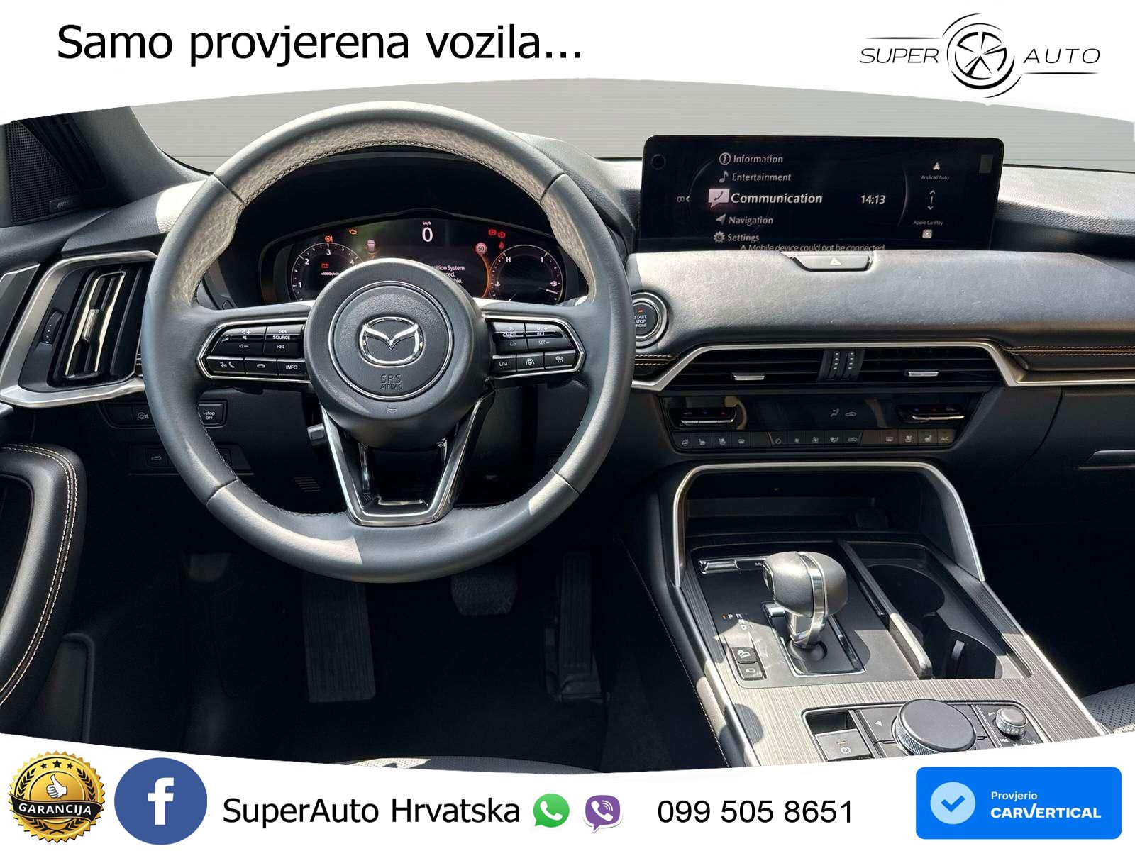 Mazda CX-60 3.3 e-Skyactiv D (254 KS) AWD Automatic LED+GR SJED+ACC