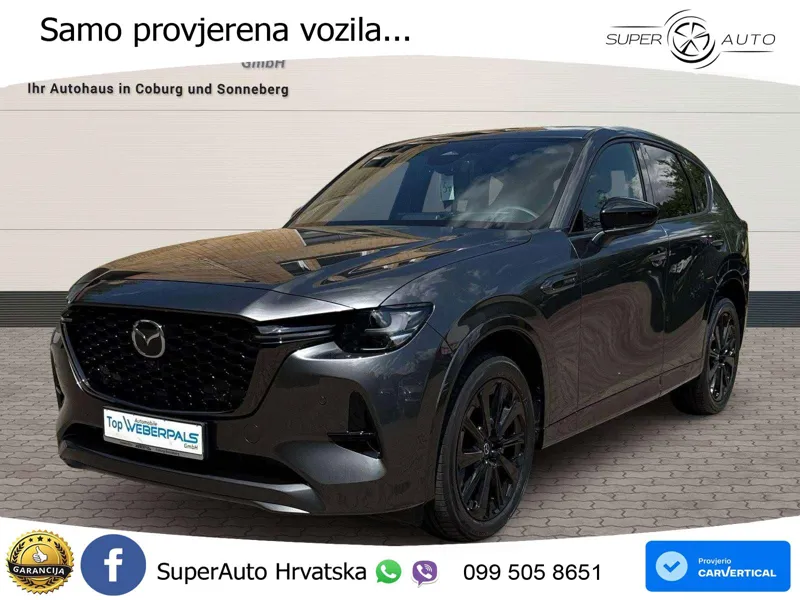 Mazda CX-60 3.3 e-Skyactiv D (254 KS) AWD Automatic LED+GR SJED+ACC