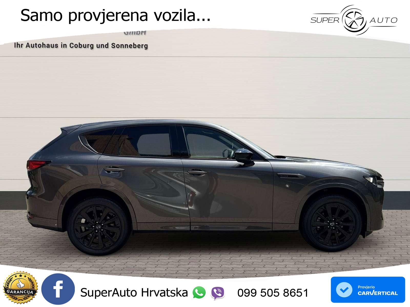 Mazda CX-60 3.3 e-Skyactiv D (254 KS) AWD Automatic LED+GR SJED+ACC
