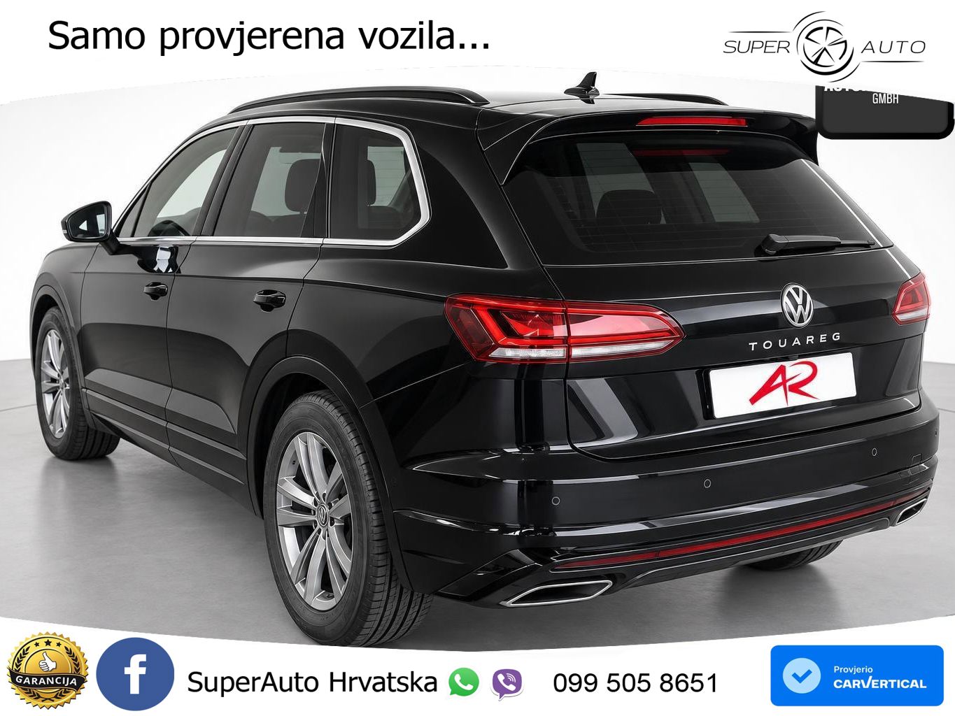 Volkswagen Touareg 3.0 V6 TDI (231 KS) 4MOTION Tiptronic R-Line ZRAČNI+ACC+GR SJED+KAM+PANO
