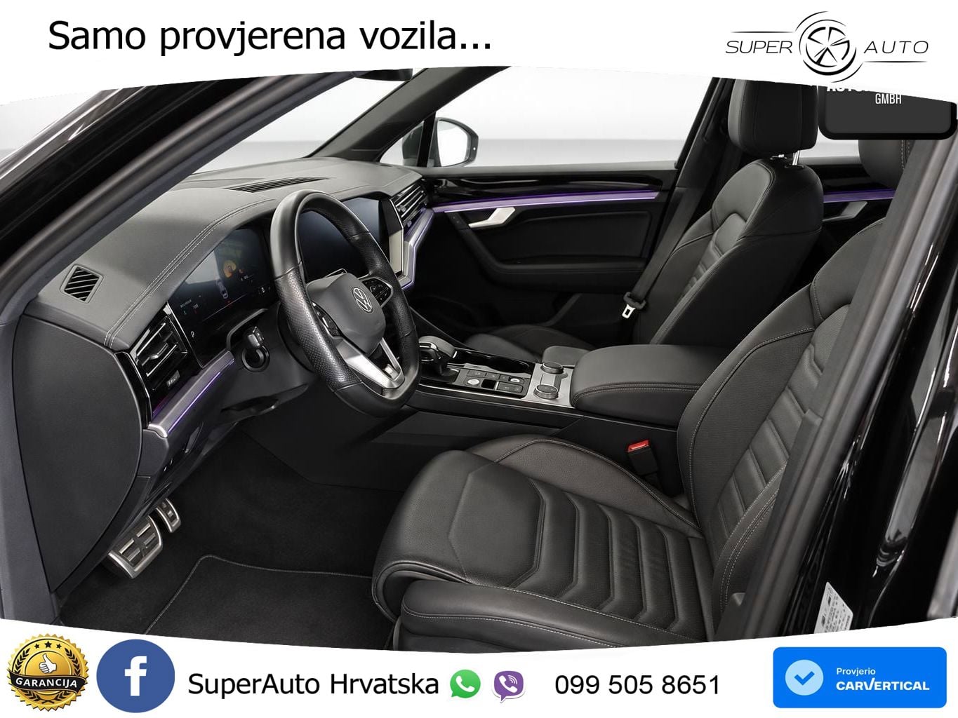 Volkswagen Touareg 3.0 V6 TDI (231 KS) 4MOTION Tiptronic R-Line ZRAČNI+ACC+GR SJED+KAM+PANO
