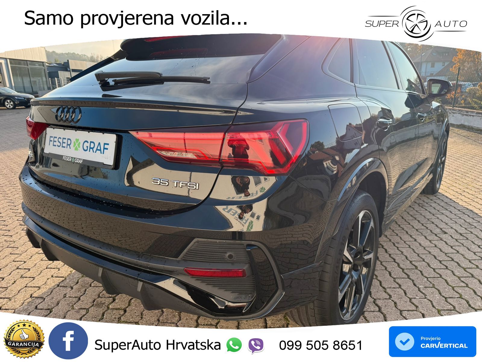 Audi Q3 Sportback 35 TFSI (150 KS) S tronic S line