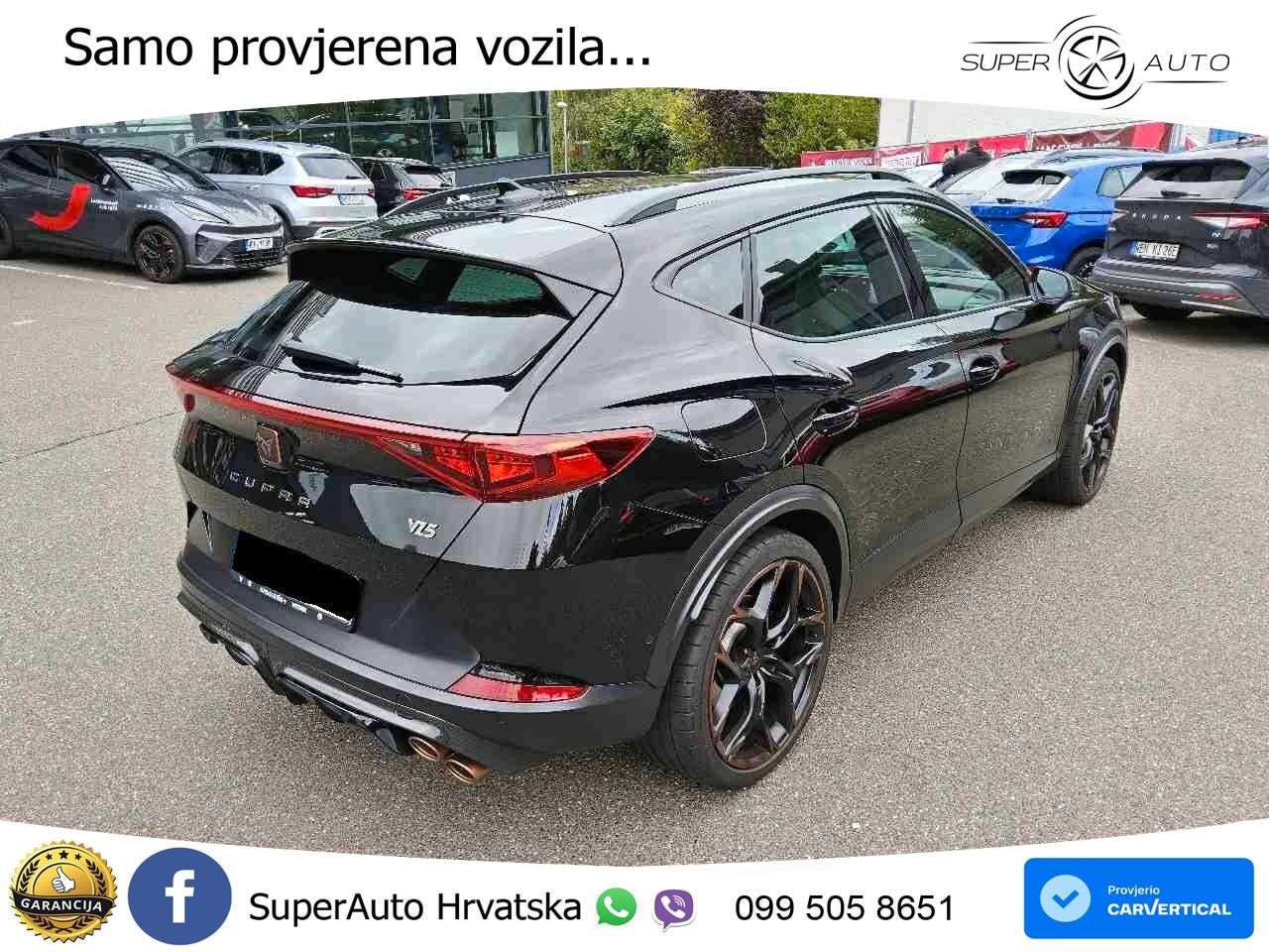 Cupra Formentor VZ5 2.5 TSI (390 KS) 4Drive DSG MATRIX+GR SJED+KAM