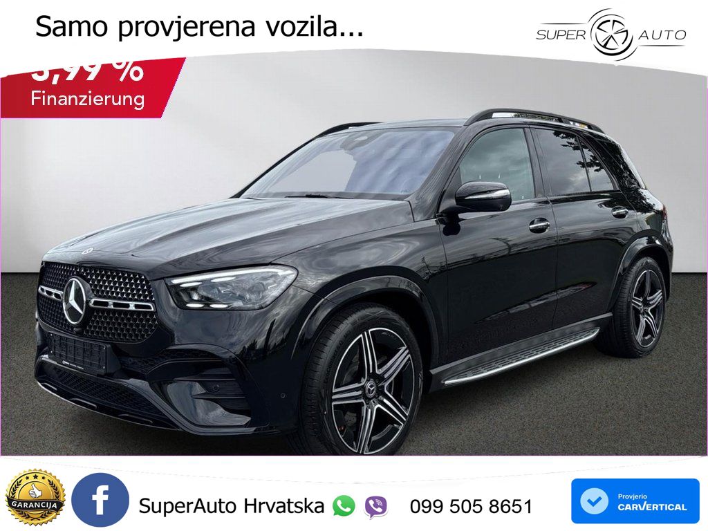 Mercedes GLE 450d (367 KS) EQ Boost 4MATIC 9G-TRONIC AMG ACC+HEAD+4xGR SJED+360+PANO