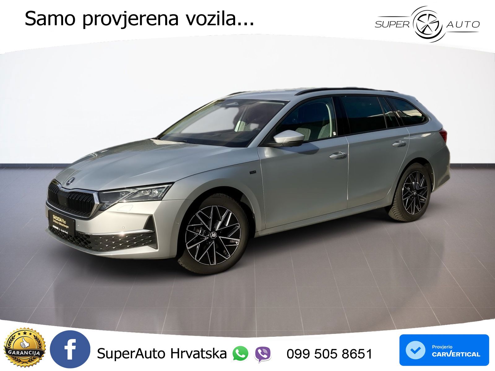 Škoda Octavia Combi 2.0 TDI (150 KS) DSG Selection LED+GR SJED+ACC