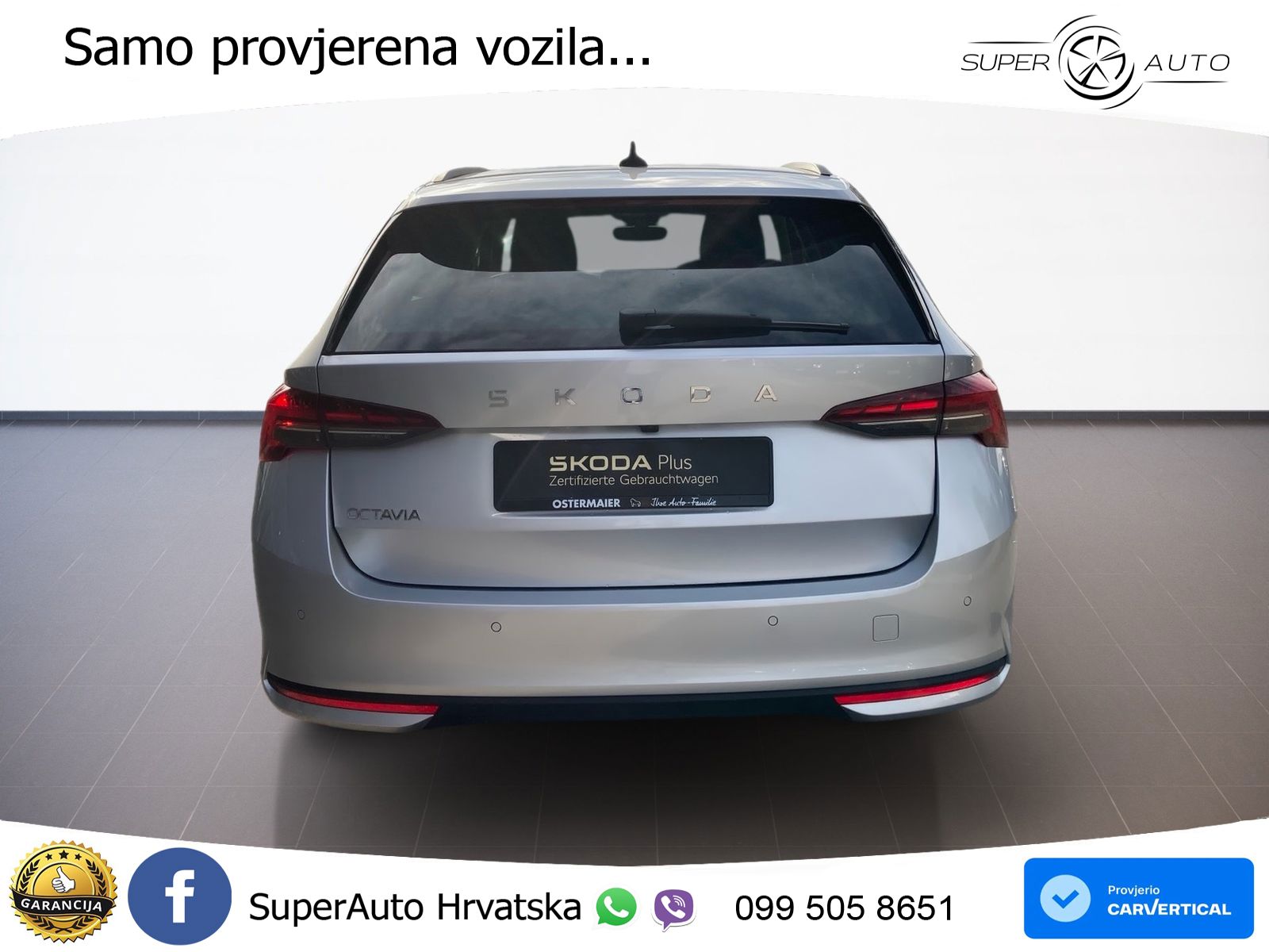 Škoda Octavia Combi 2.0 TDI (150 KS) DSG Selection LED+GR SJED+ACC