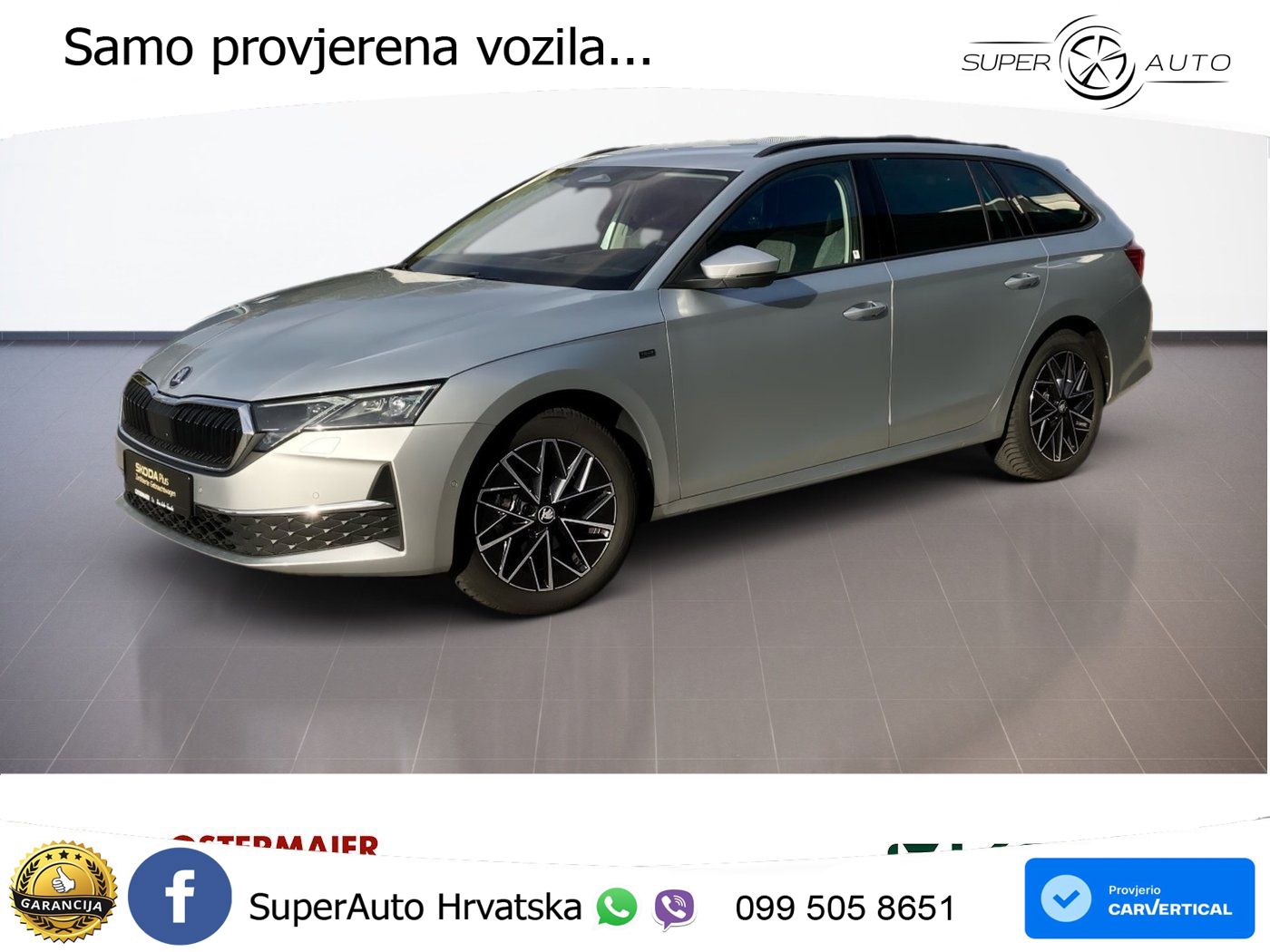 Škoda Octavia Combi 2.0 TDI (150 KS) DSG Selection LED+GR SJED+ACC