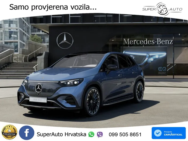 Mercedes EQE SUV 500 100 kWh (408 KS) 4MATIC AMG LED+GR SJED+ACC