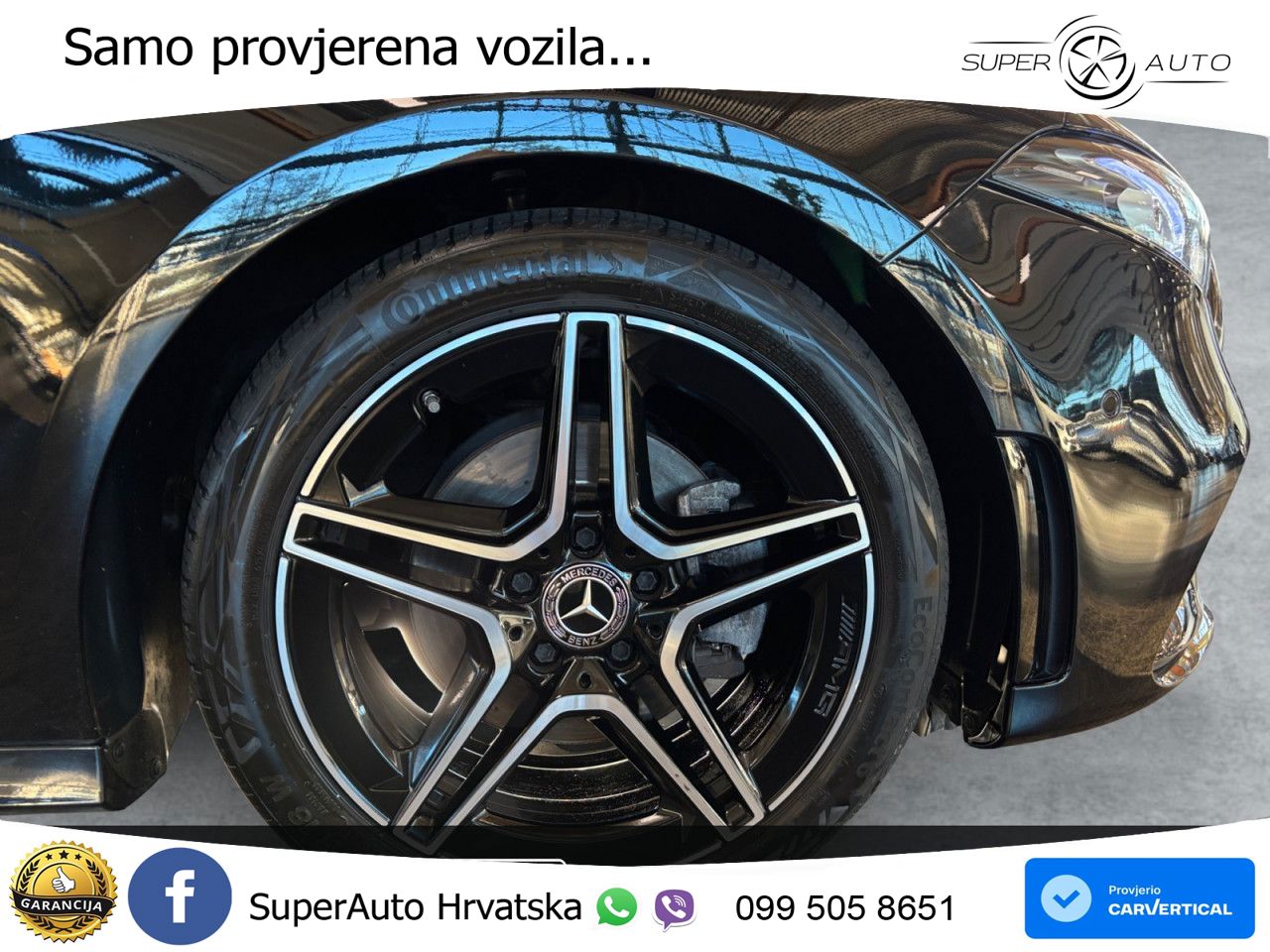 Mercedes-Benz A 200d 8G-DCT AMG LED+GR SJED+ACC