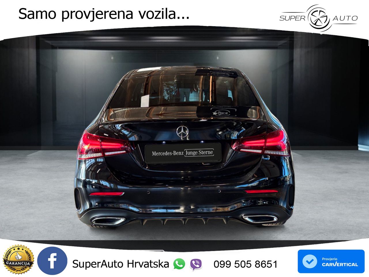 Mercedes-Benz A 200d 8G-DCT AMG LED+GR SJED+ACC
