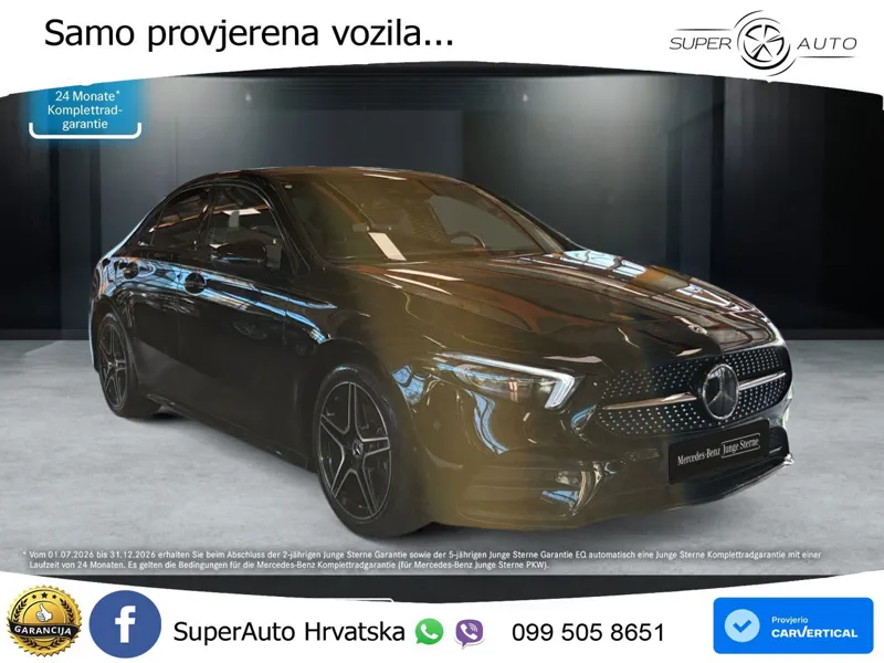 Mercedes-Benz A 200d 8G-DCT AMG LED+GR SJED+ACC