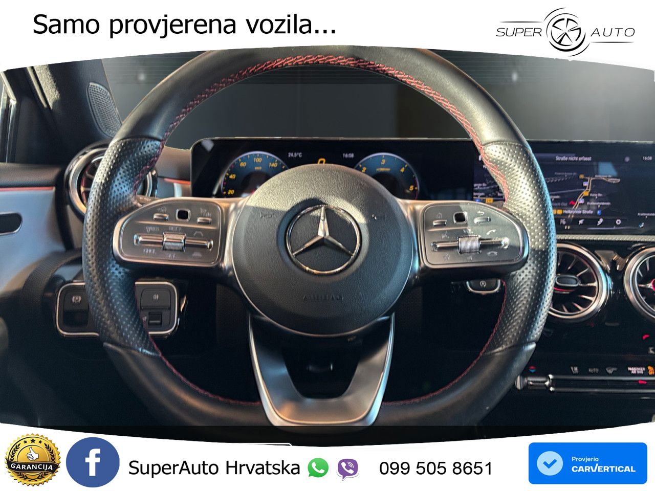 Mercedes-Benz A 200d 8G-DCT AMG LED+GR SJED+ACC
