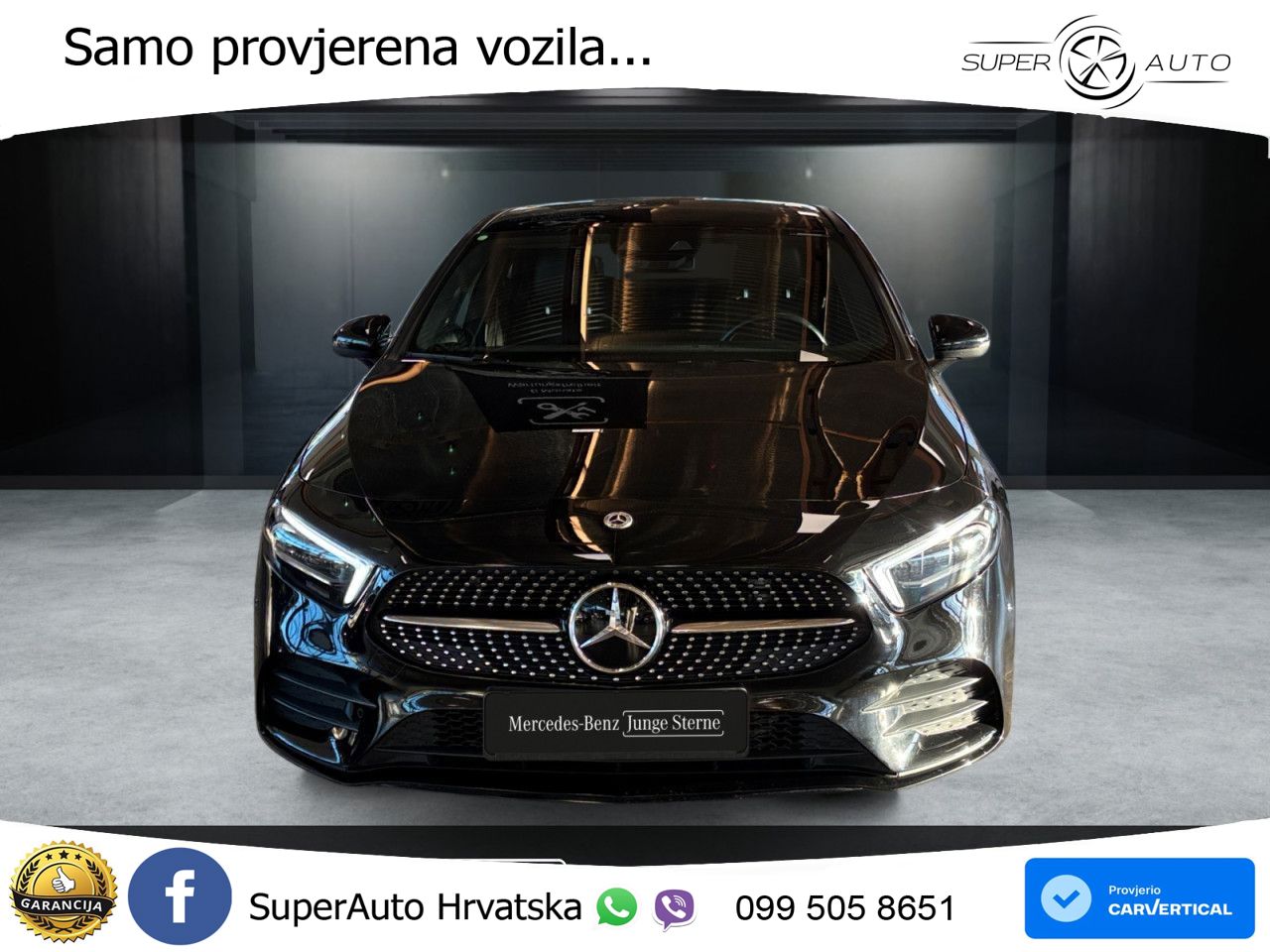 Mercedes-Benz A 200d 8G-DCT AMG LED+GR SJED+ACC