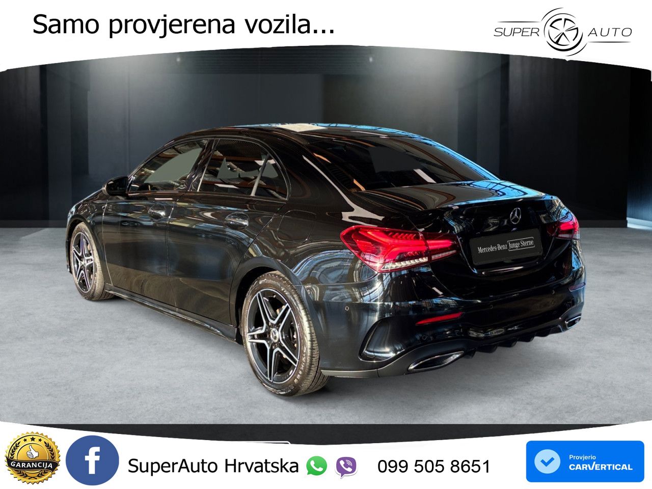 Mercedes-Benz A 200d 8G-DCT AMG LED+GR SJED+ACC
