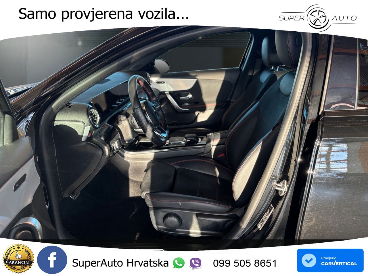 Mercedes-Benz A 200d 8G-DCT AMG LED+GR SJED+ACC