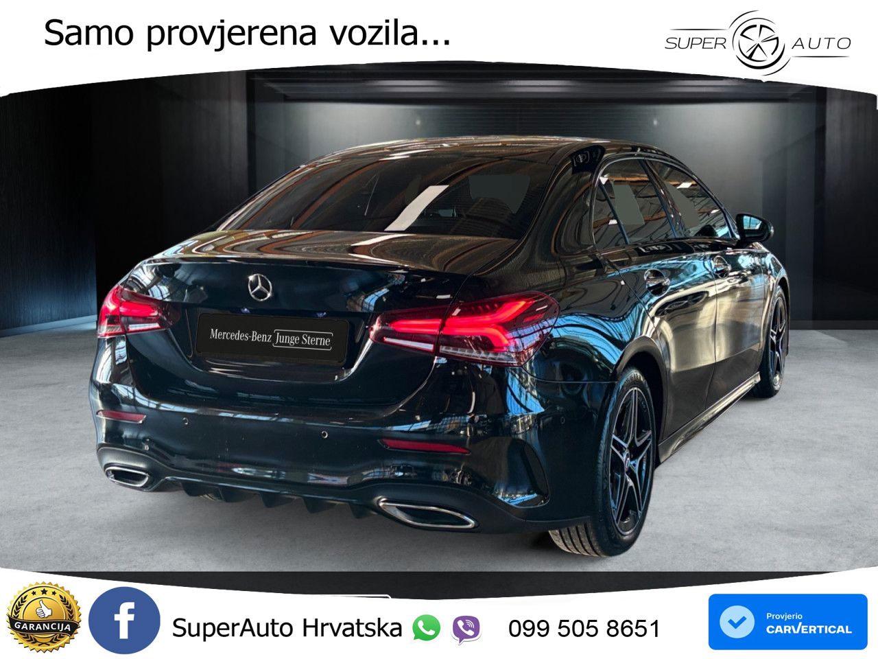 Mercedes-Benz A 200d 8G-DCT AMG LED+GR SJED+ACC