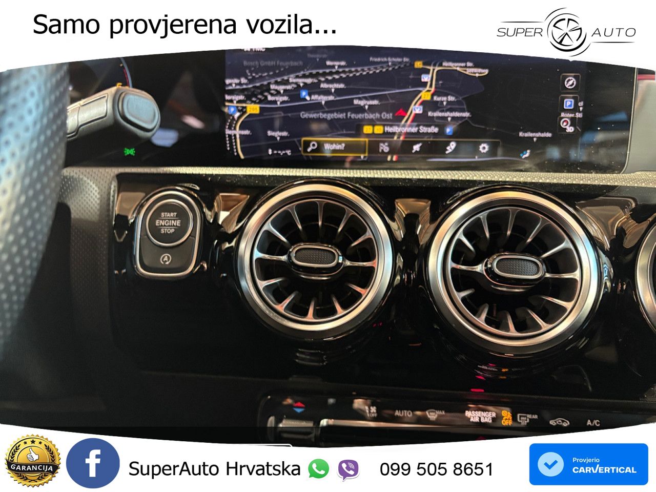 Mercedes-Benz A 200d 8G-DCT AMG LED+GR SJED+ACC