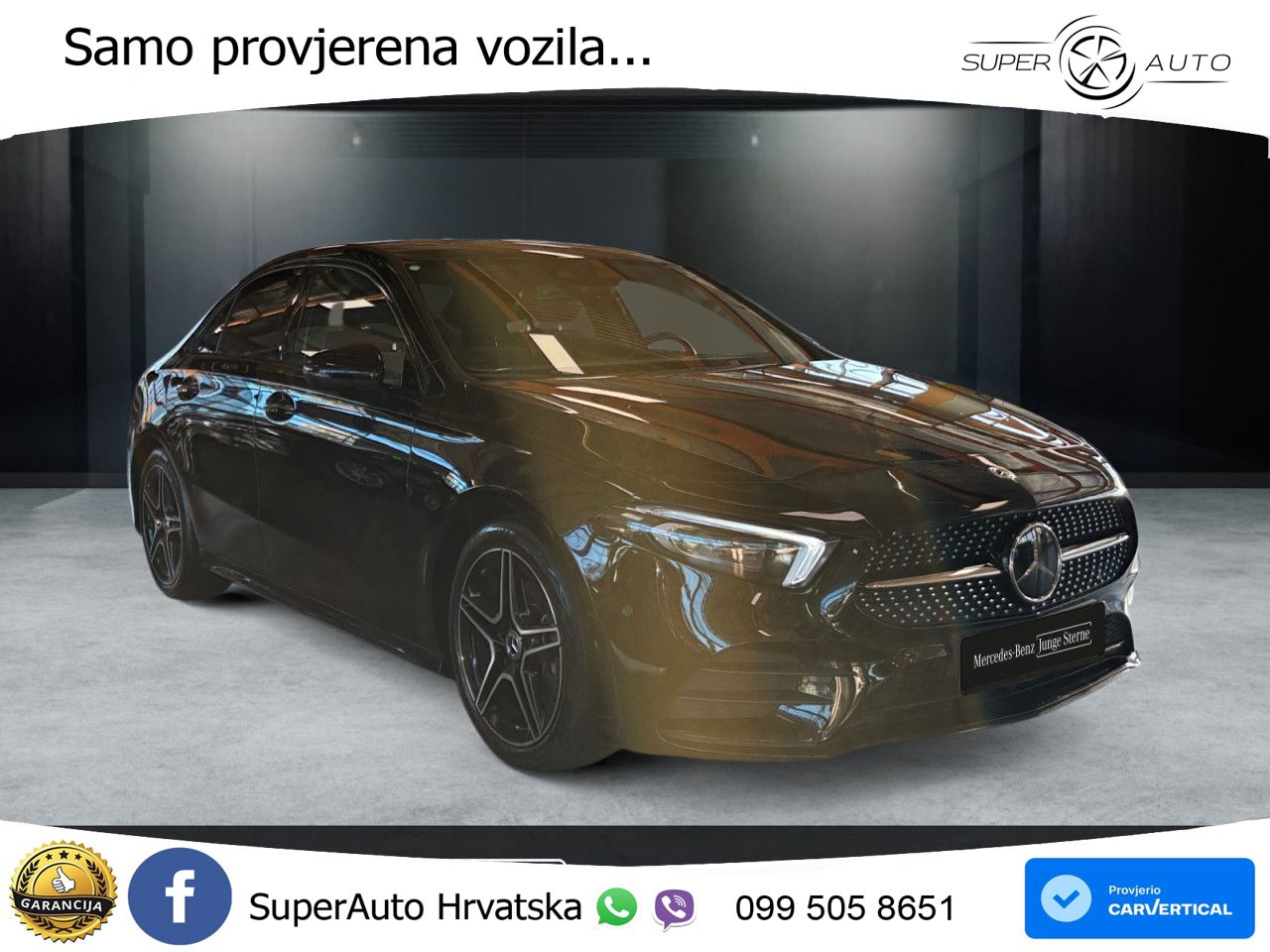 Mercedes-Benz A 200d 8G-DCT AMG LED+GR SJED+ACC