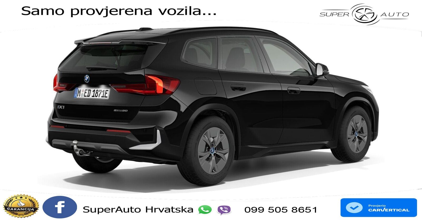 BMW iX1 68 kWh (313 KS) xDrive30