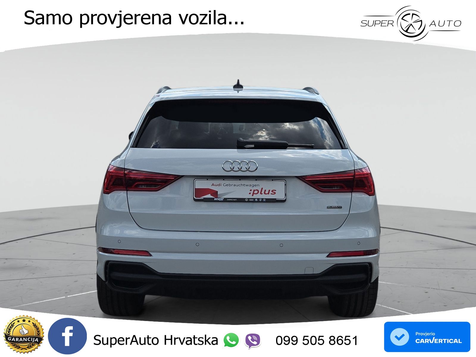 Audi Q3 40 TFSI (190 KS) quattro S tronic S line LED+GR SJED+ACC