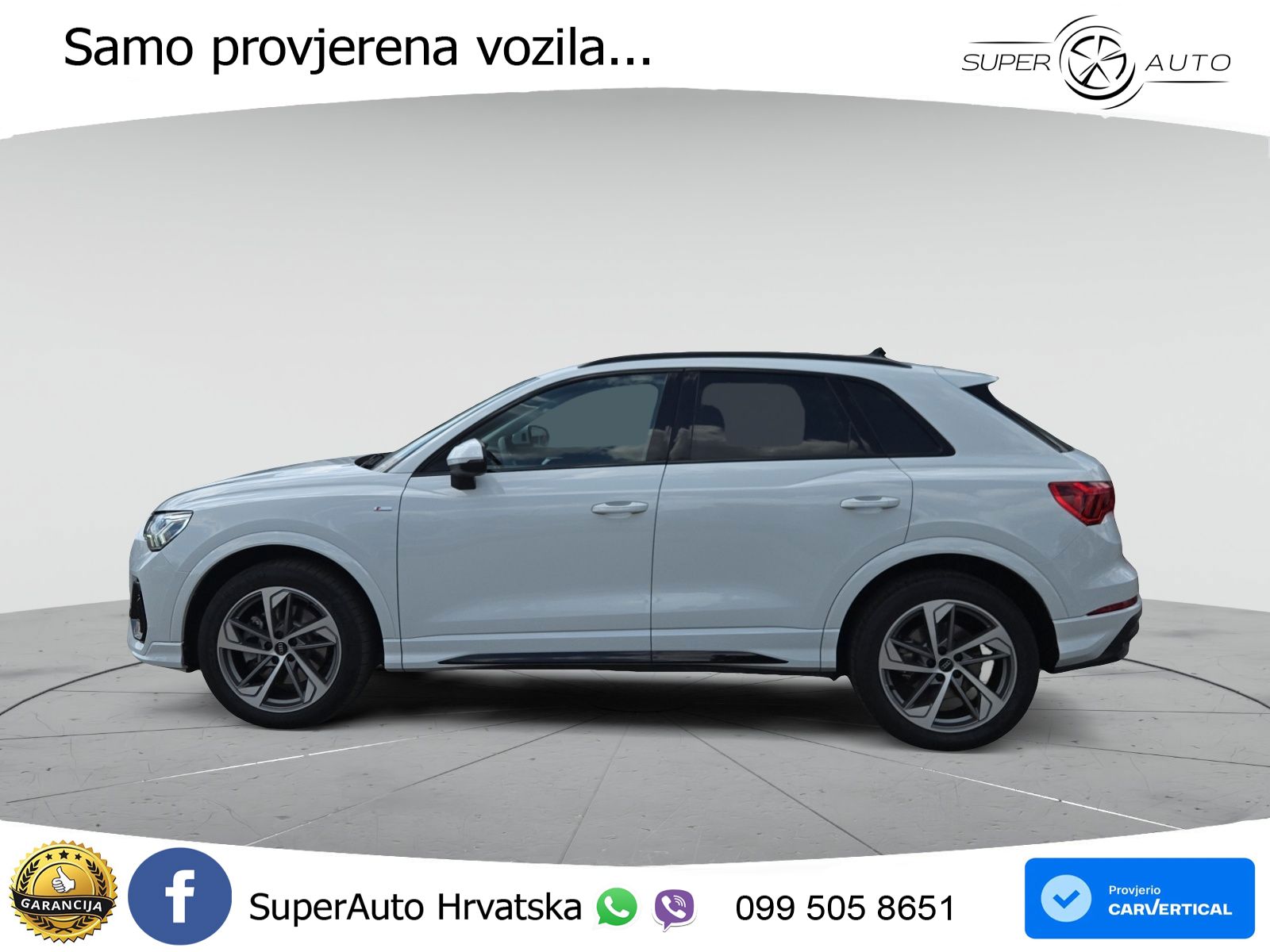 Audi Q3 40 TFSI (190 KS) quattro S tronic S line LED+GR SJED+ACC