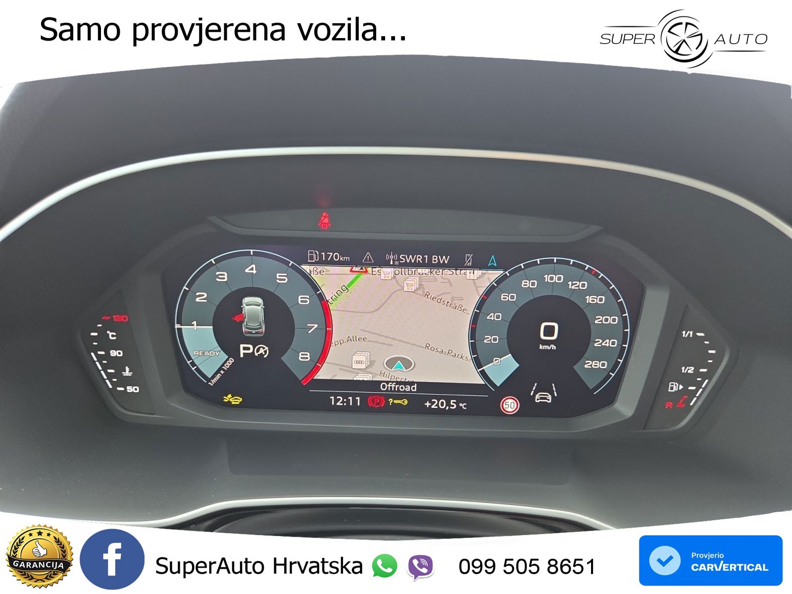Audi Q3 40 TFSI (190 KS) quattro S tronic S line LED+GR SJED+ACC
