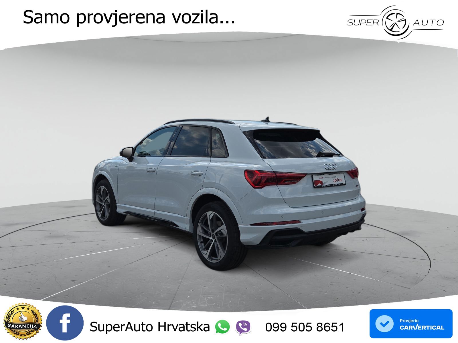Audi Q3 40 TFSI (190 KS) quattro S tronic S line LED+GR SJED+ACC