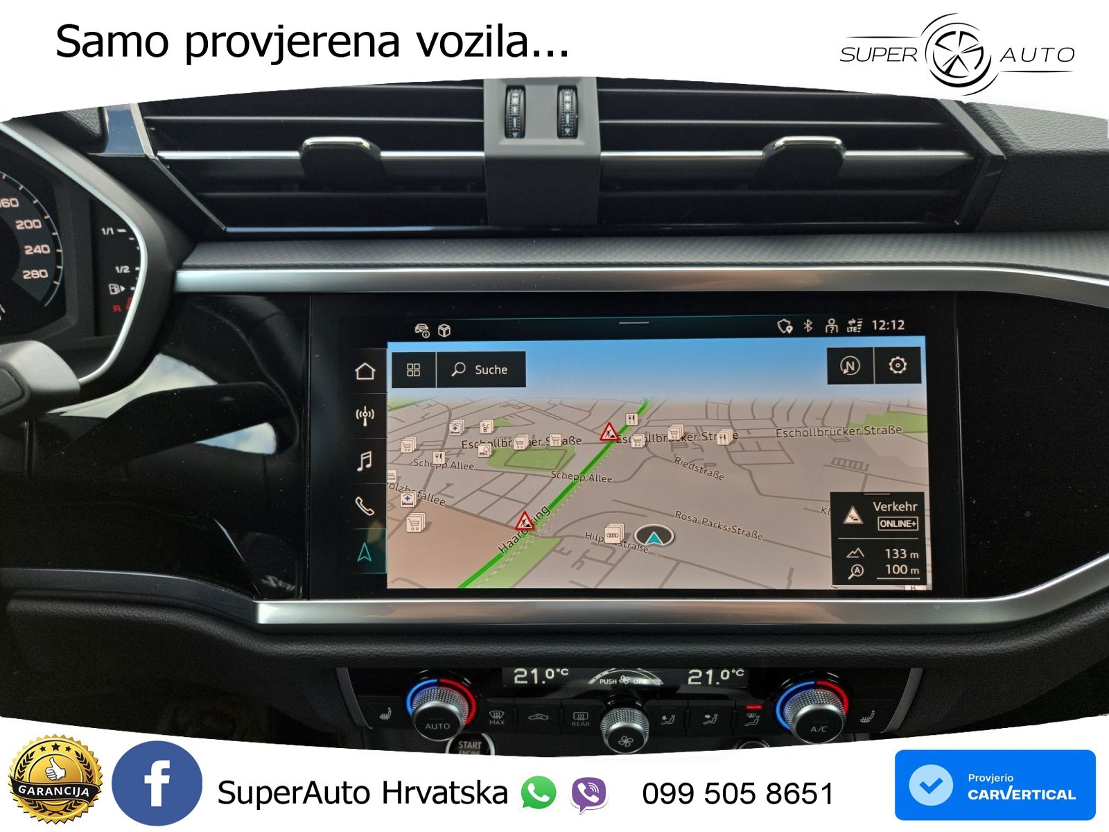 Audi Q3 40 TFSI (190 KS) quattro S tronic S line LED+GR SJED+ACC