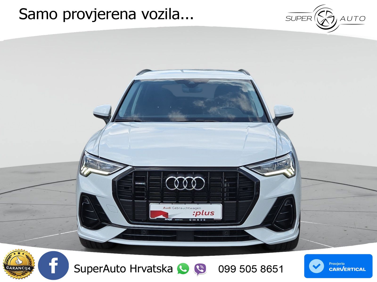 Audi Q3 40 TFSI (190 KS) quattro S tronic S line LED+GR SJED+ACC