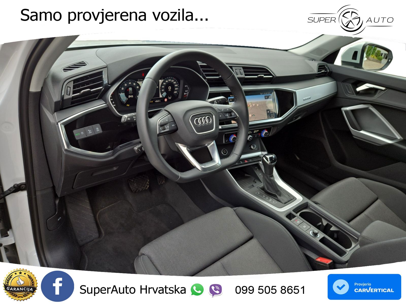 Audi Q3 40 TFSI (190 KS) quattro S tronic S line LED+GR SJED+ACC