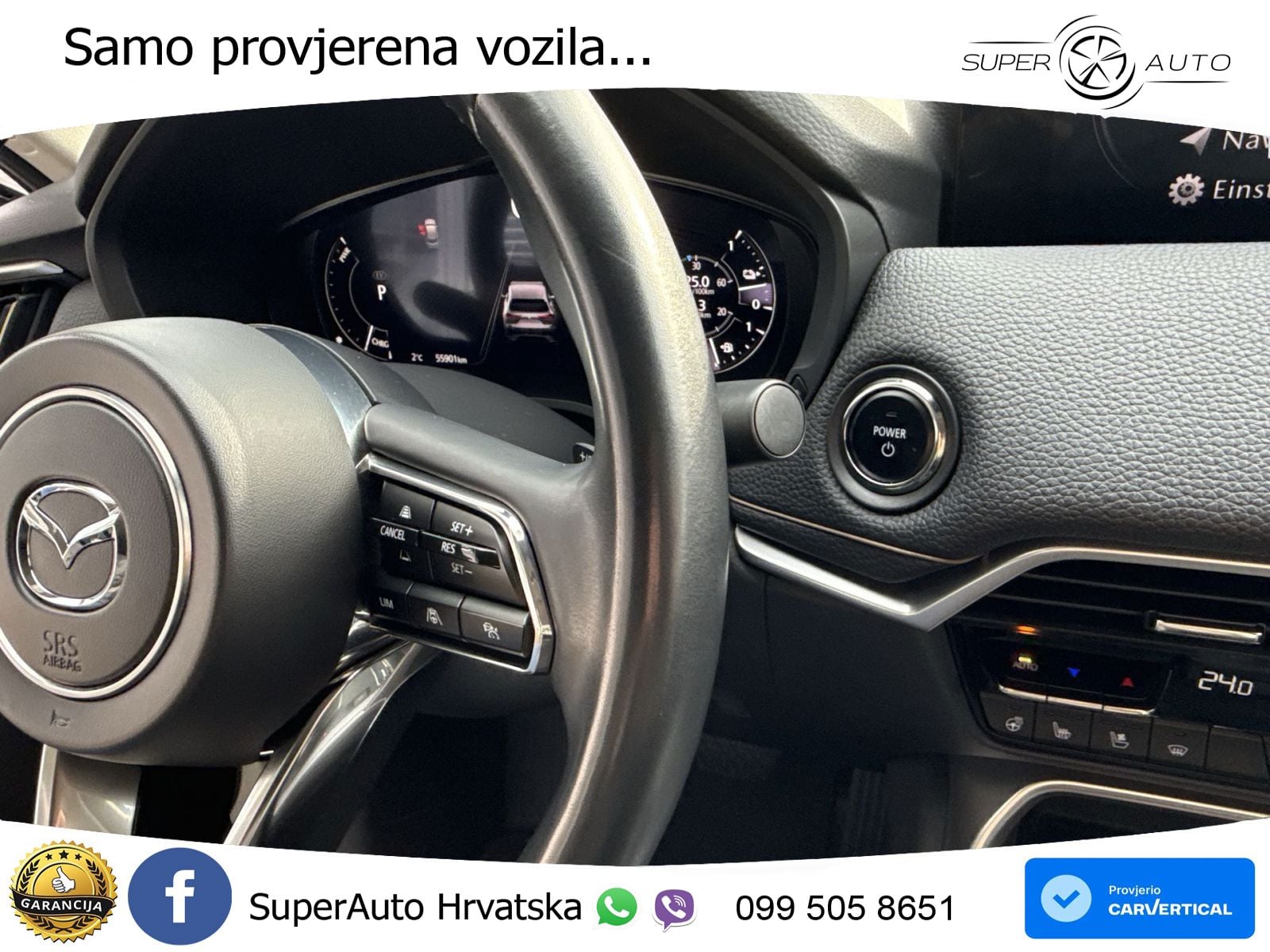 Mazda CX-60 2.5 e-Skyactiv (328 KS) AWD Automatic LED+GR SJED+ACC