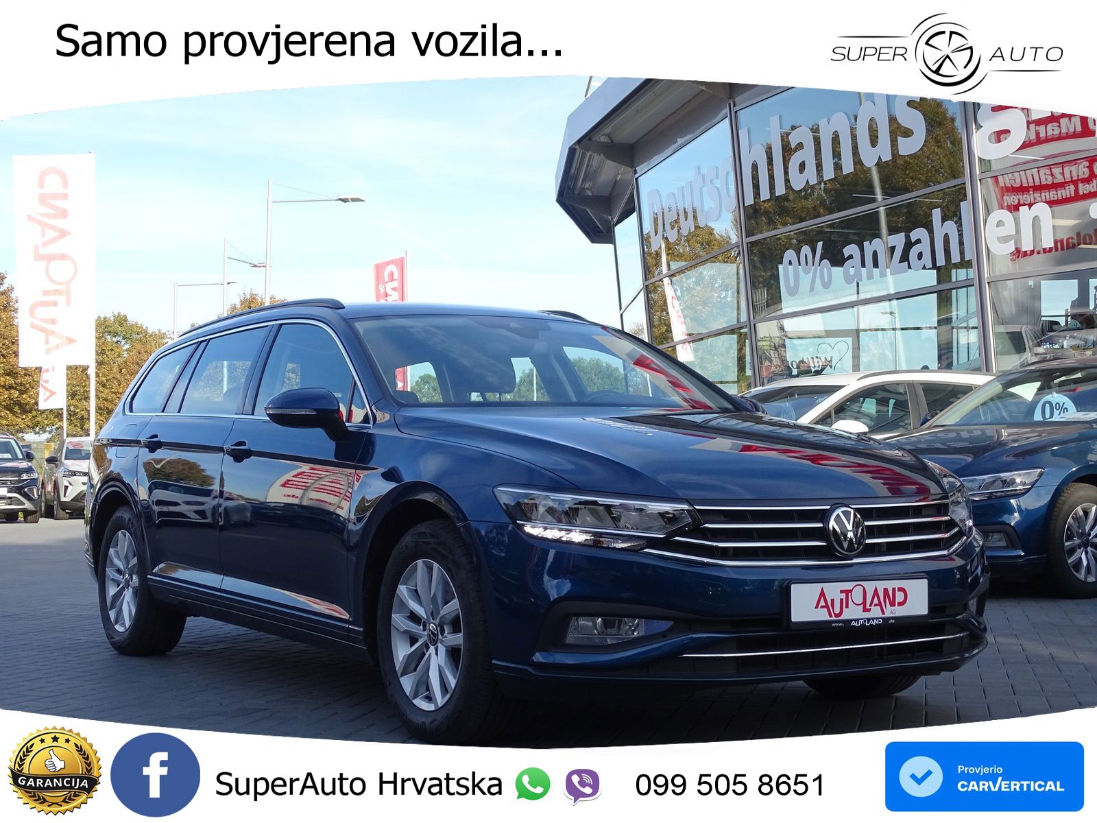 Volkswagen Passat Variant 1.5 TSI (150 KS) DSG ACT Business LED+GR SJED+ACC