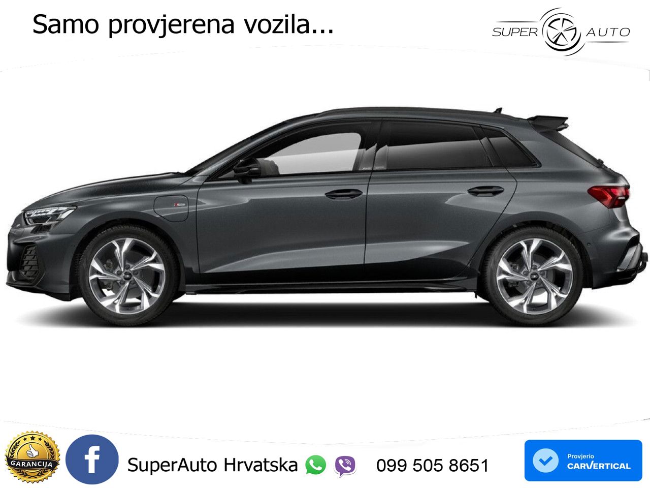 Audi A3 40 TFSIe (204 KS) S tronic S line MATRIX+GR SJED+KAM