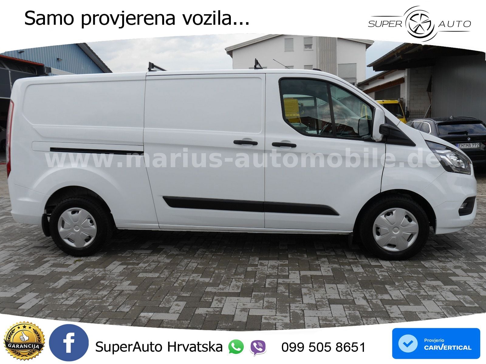 Ford Transit Custom 320 L2H1/Regalsystem/Standheizung 131 KS