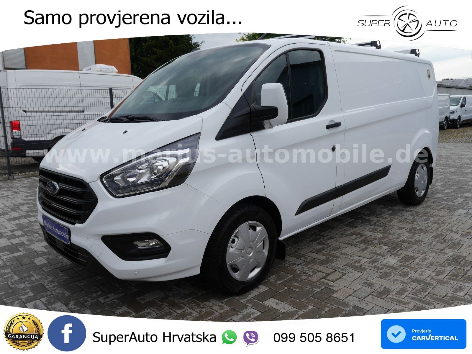 Ford Transit Custom 320 L2H1/Regalsystem/Standheizung 131 KS