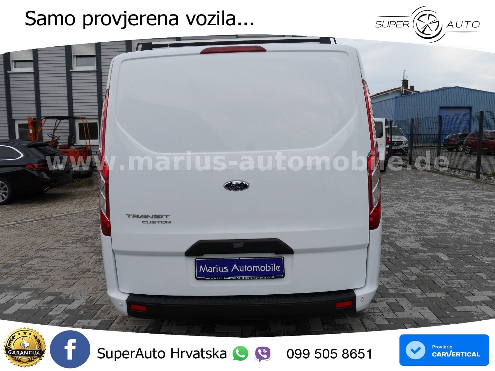 Ford Transit Custom 320 L2H1/Regalsystem/Standheizung 131 KS