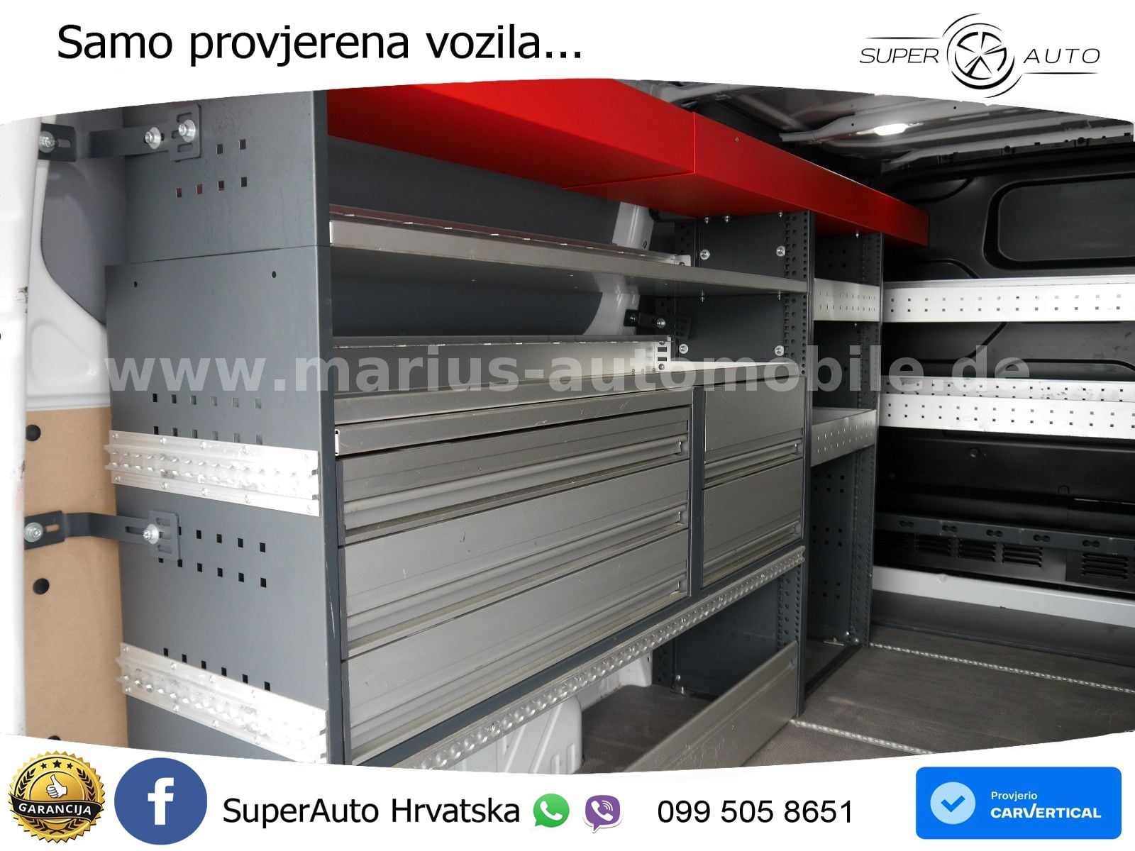 Ford Transit Custom 320 L2H1/Regalsystem/Standheizung 131 KS