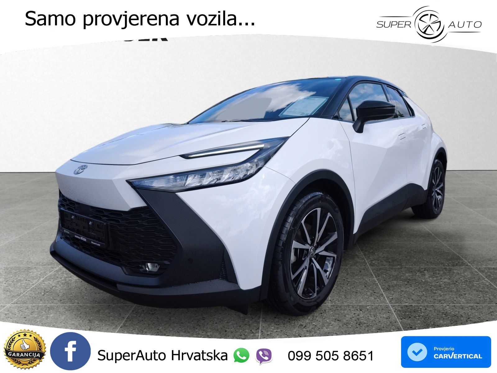 Toyota C-HR 2.0 (198 KS) Hybrid e-CVT Teamplayer LED+GR SJED+ACC