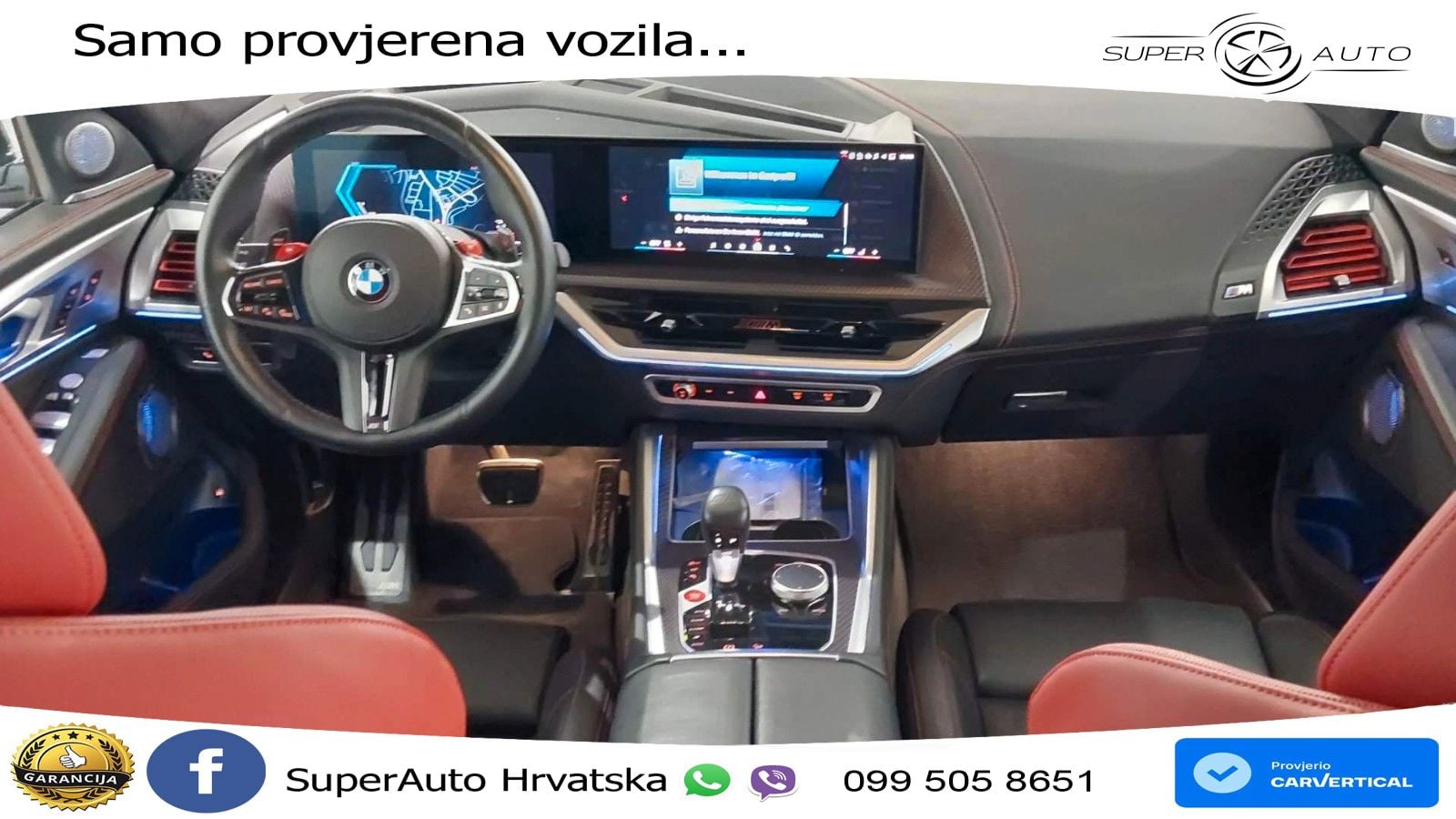 BMW XM Label Red 4.4 V8 (748 KS) xDrive Steptronic LED+GR SJED+ACC