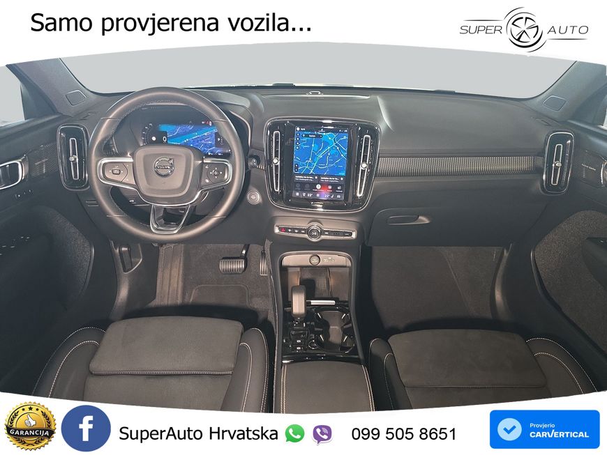 Volvo XC40 2.0 B4 AWD 197 KS Automatic ACC+GR SJED+360+PANO
