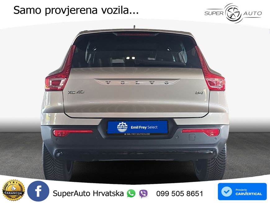 Volvo XC40 2.0 B4 AWD 197 KS Automatic ACC+GR SJED+360+PANO