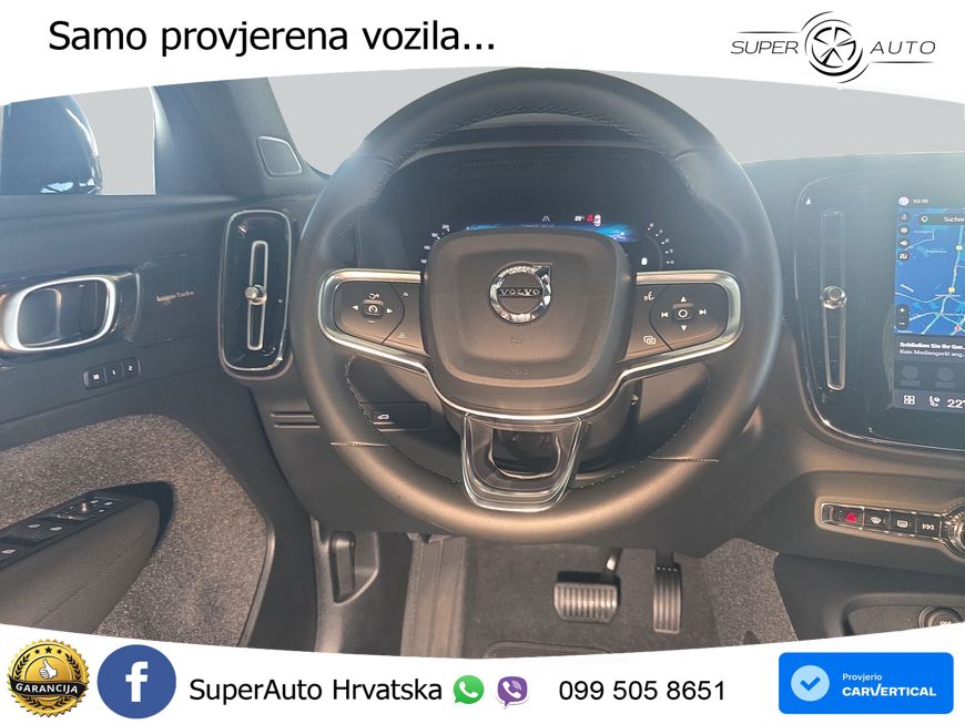 Volvo XC40 2.0 B4 AWD 197 KS Automatic ACC+GR SJED+360+PANO