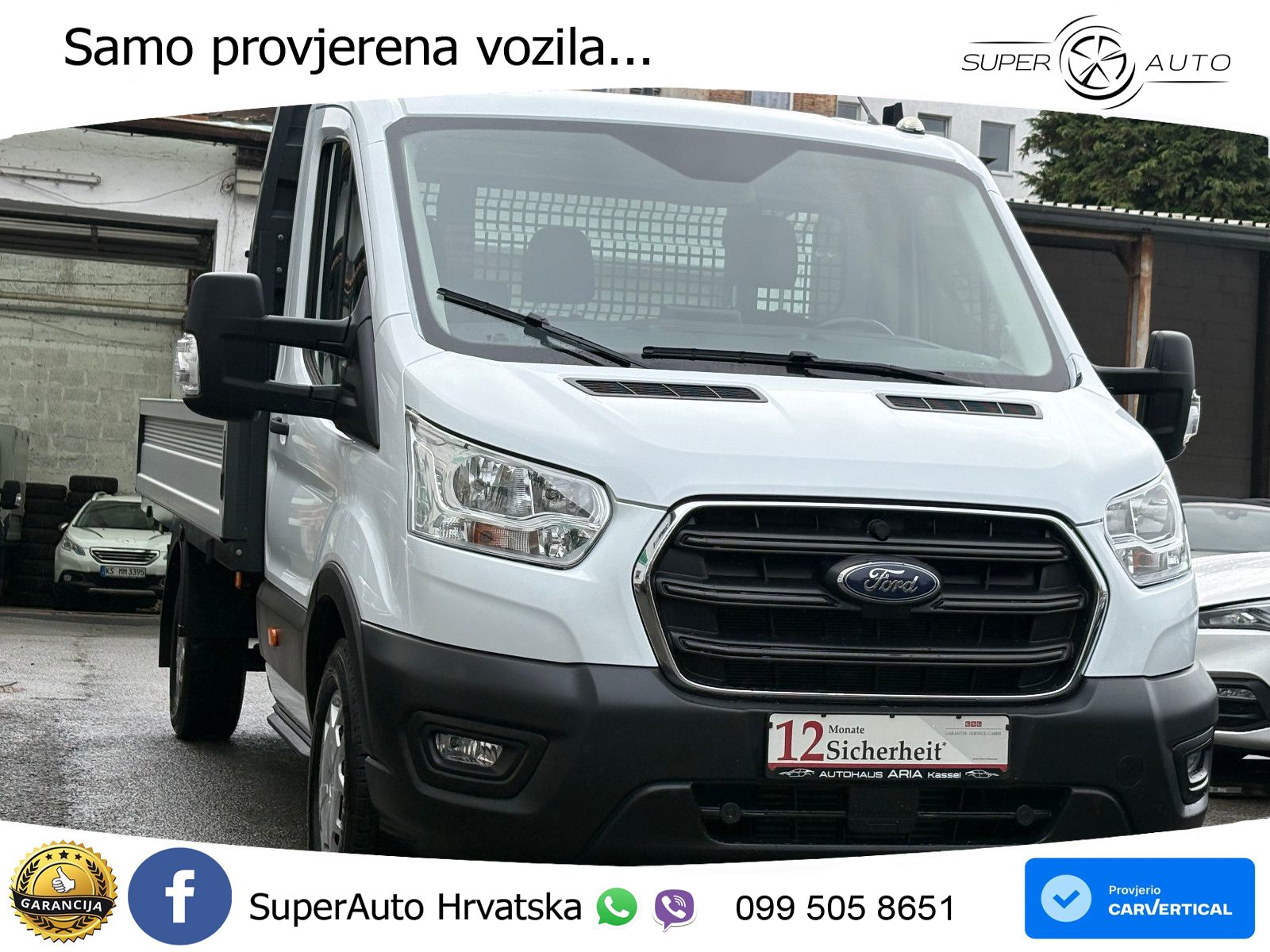 Ford Transit Pritsche 350 L3 Einzelkabine AHK TEMP SH 170 KS