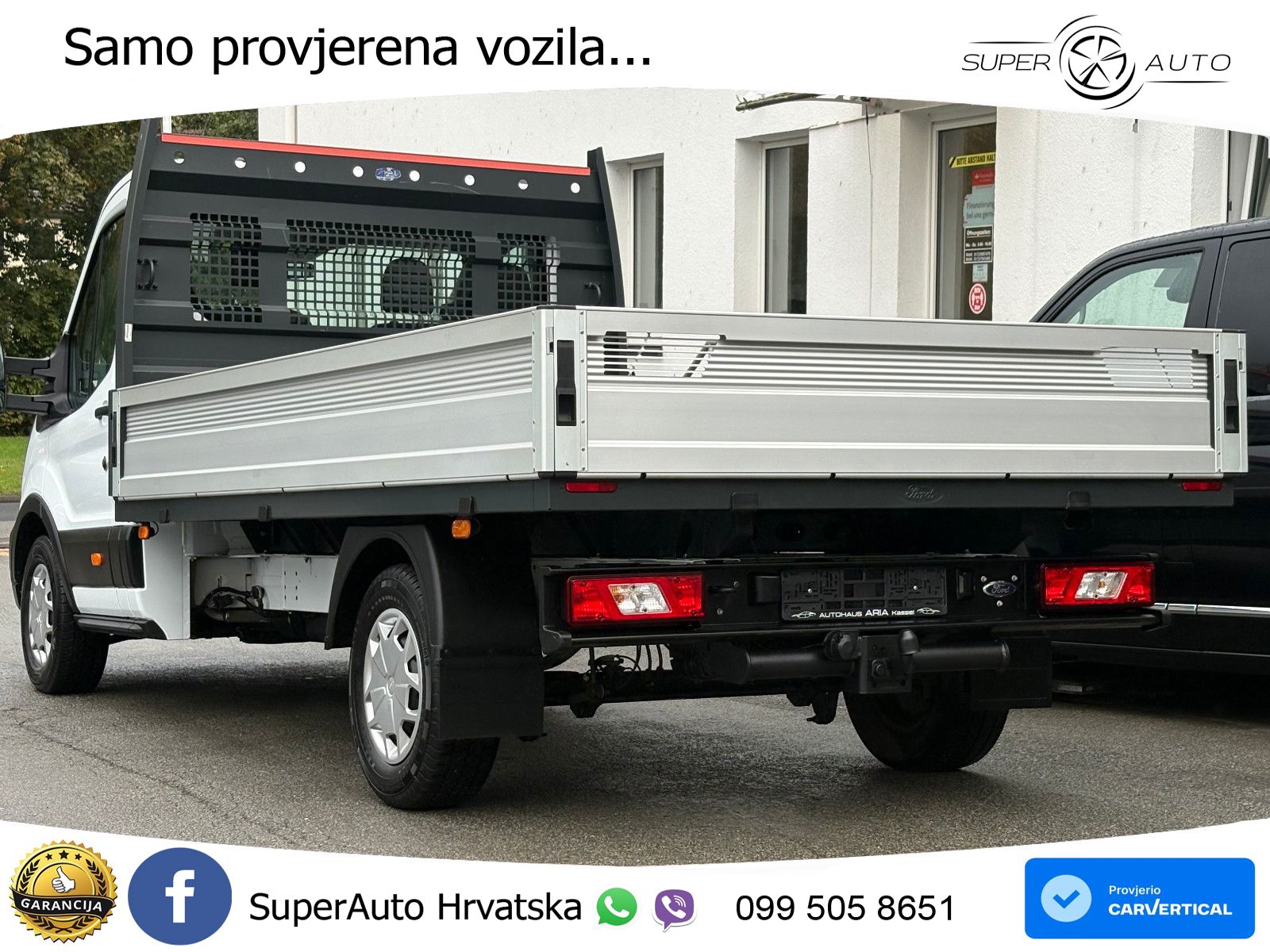 Ford Transit Pritsche 350 L3 Einzelkabine AHK TEMP SH 170 KS