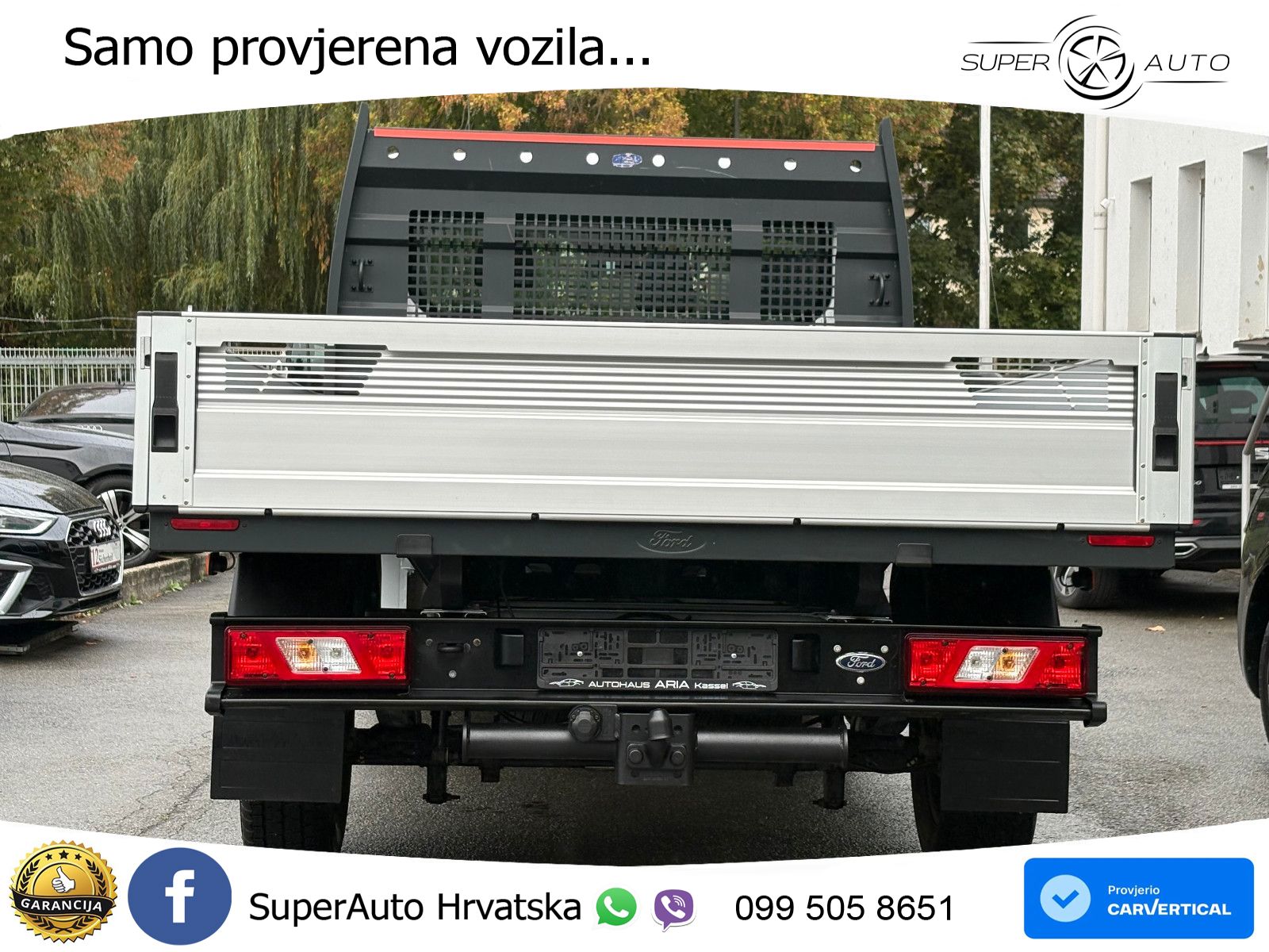 Ford Transit Pritsche 350 L3 Einzelkabine AHK TEMP SH 170 KS
